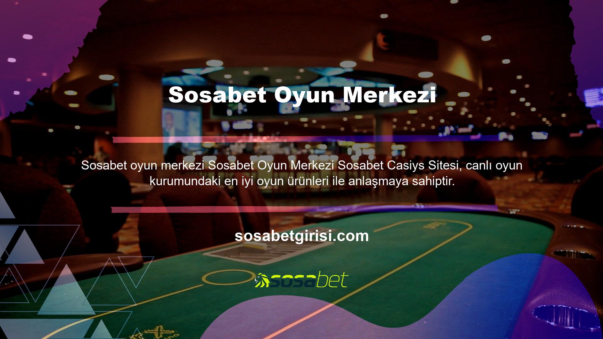 Oyun yapıcılar, sahip olduklarına bağlı olarak farklı türde slot oyunlarına veya canlı casino oyunlarına sahiptir